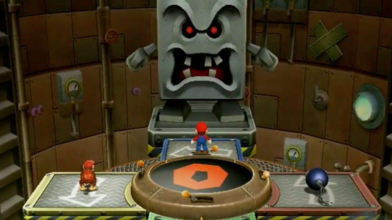 Mario Party 9 - Boss Battle Minigames (Mario, Chain Chomp, Mecha-Koopa and Diddy Kong)