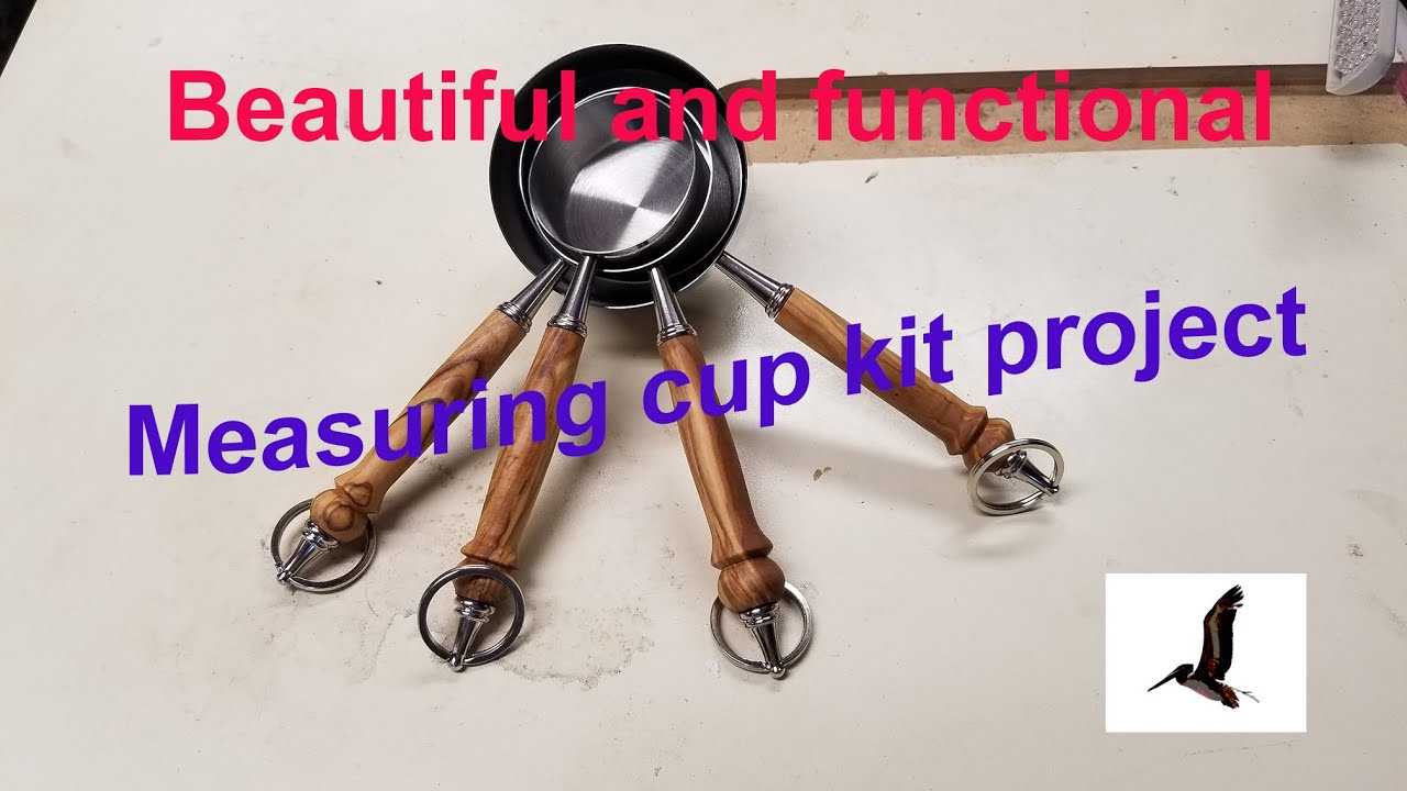 Measuring cup turning kit