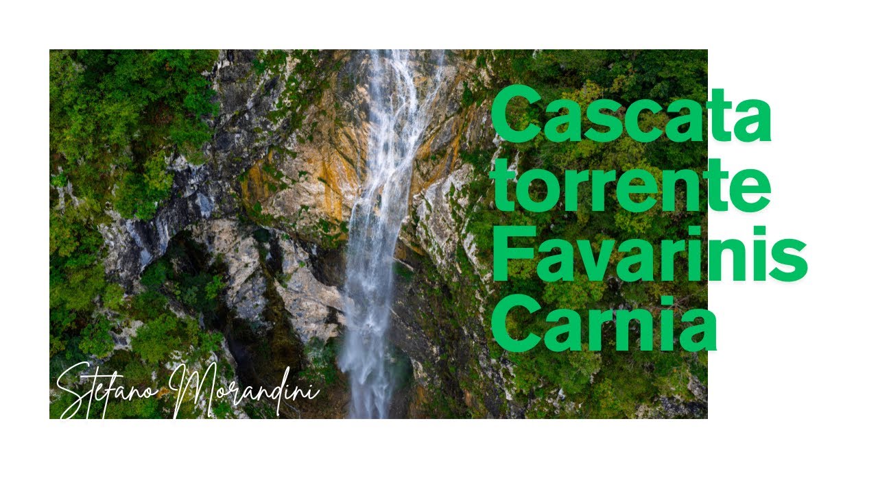Cascata effimera del torrente Favarinis - Amaro #carnia #friuliveneziagiulia #dji #stefanomorandini