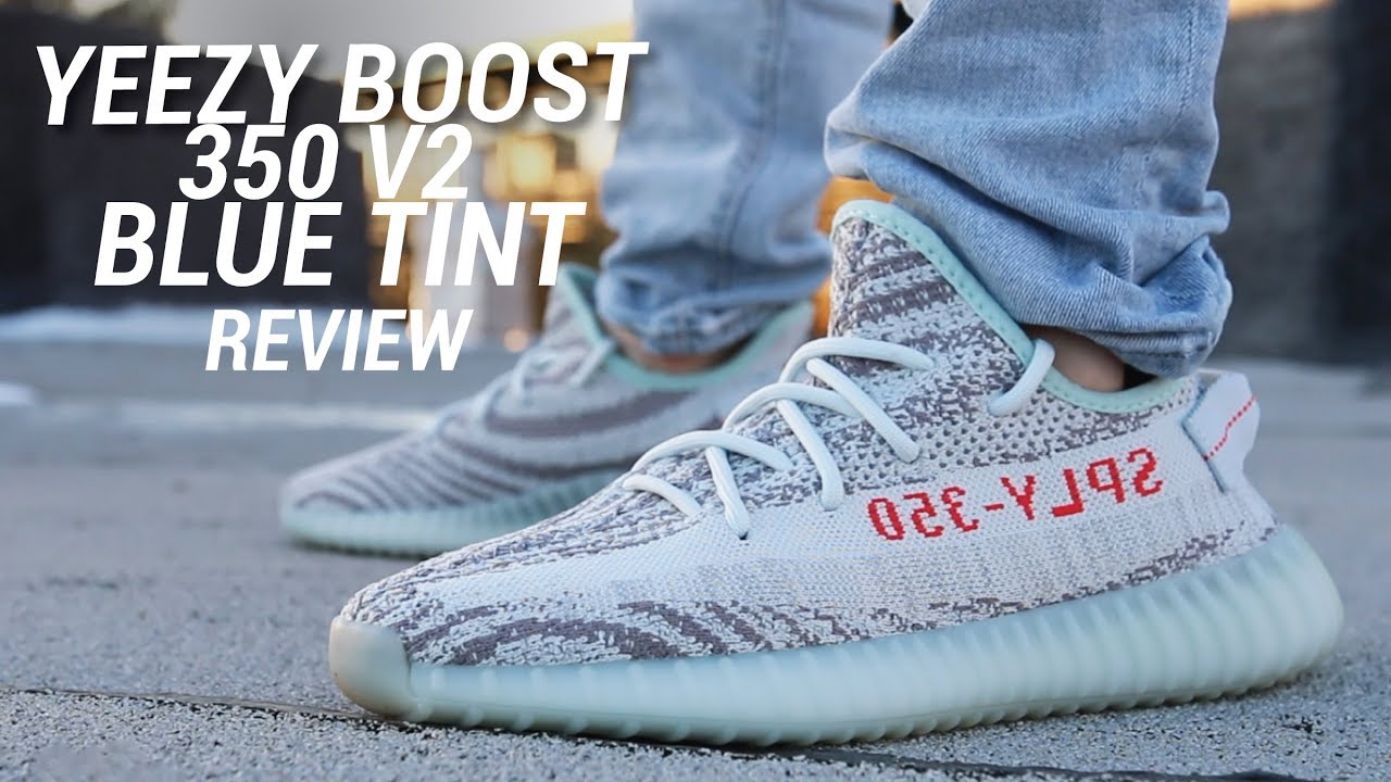 ADIDAS YEEZY 350 V2 BLUE TINT REVIEW