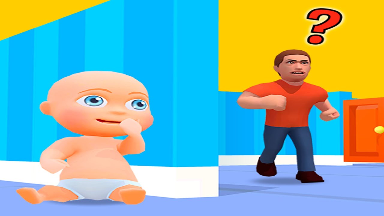 Baby Escape - Hide From Daddy - Little escape
