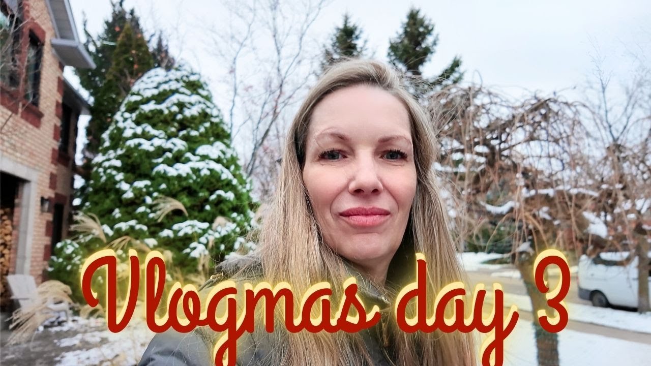 Vlogmas, день 3: когда ваше тело говорит «нет» ещё до начала дня