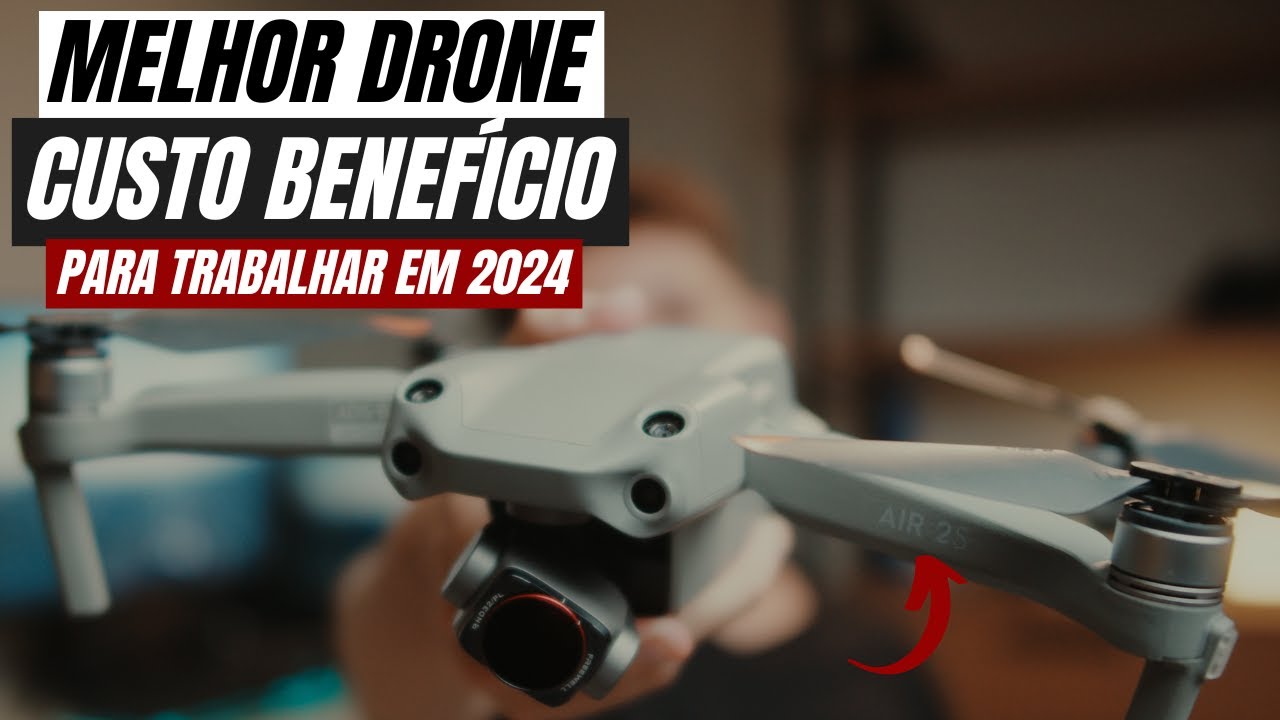 DJI AIR 2S: VALE A PENA em 2024? Simplesmente um dos MELHORES DRONES CUSTO BENEFÍCIO em 2024!