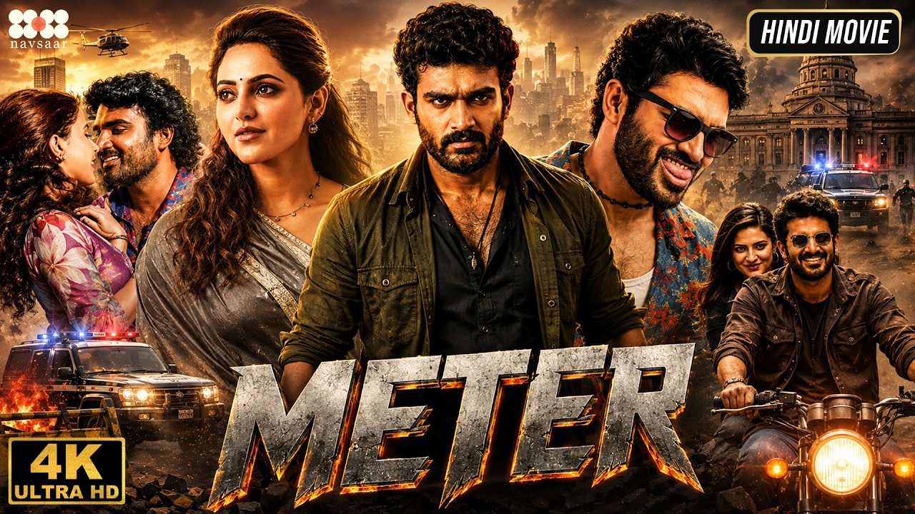 METER - Kiran Abbavaram | Hindi Dubbed Full Movie | Athulya Ravi | South Action Thriller Movie