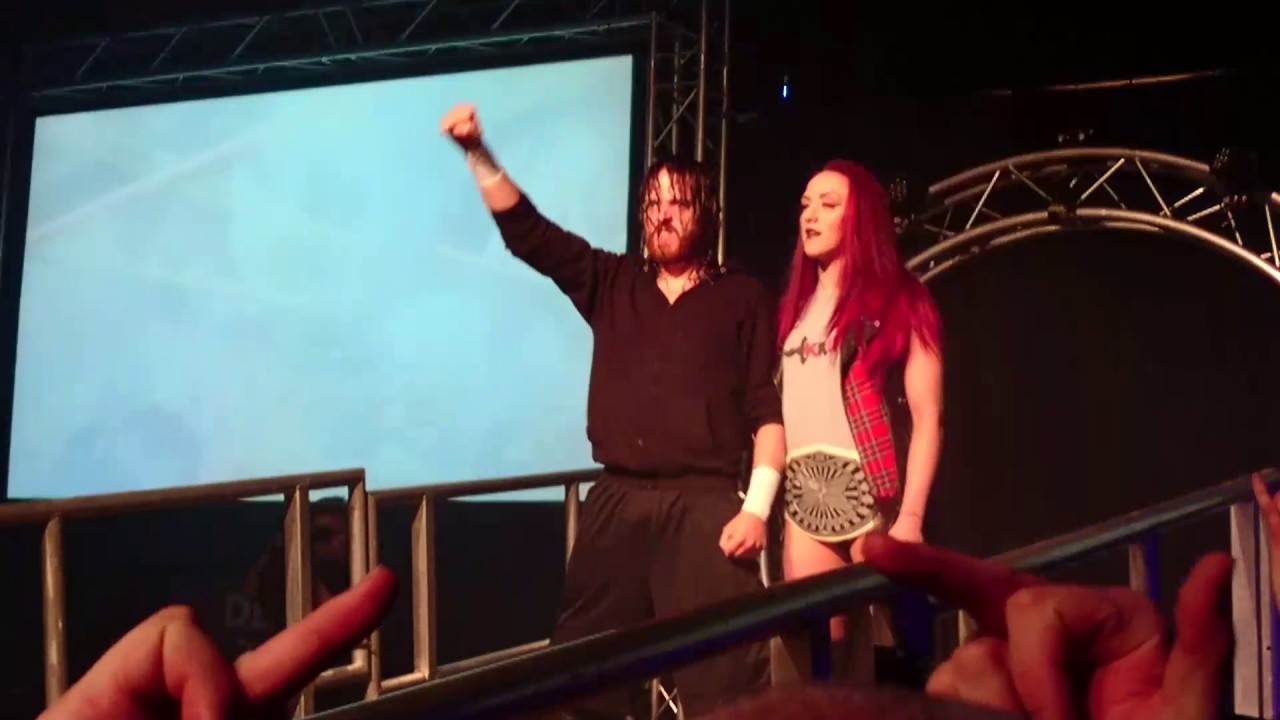 Chris Renfrew & Stevie Boy Enter The Last Man Standing Match