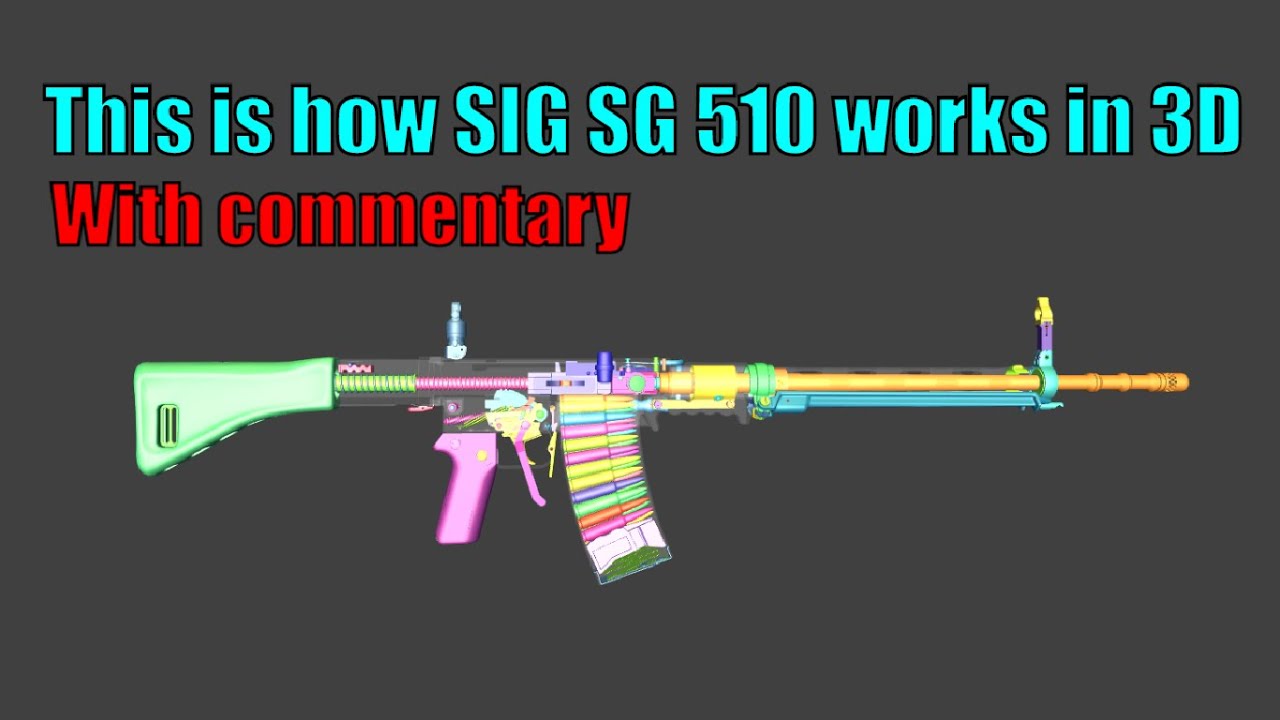Вот как работает SIG SG 510 | WOG | с комментариями
