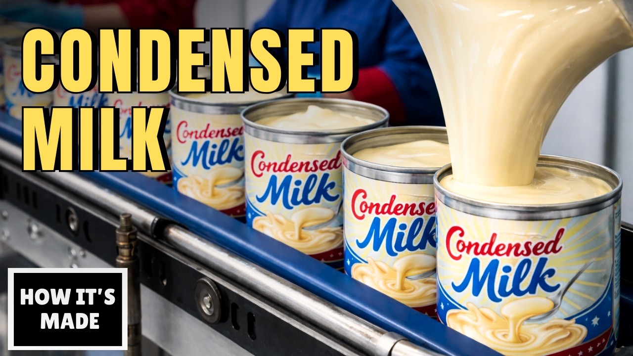 How Condensed Milk Is Made - And Why It Never Spoils
