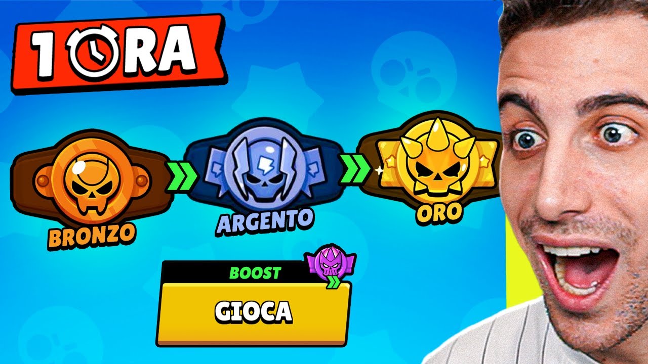 Gioco per 1 ORA in RANKED col BOOST di Stagione! Brawl Stars ITA!
