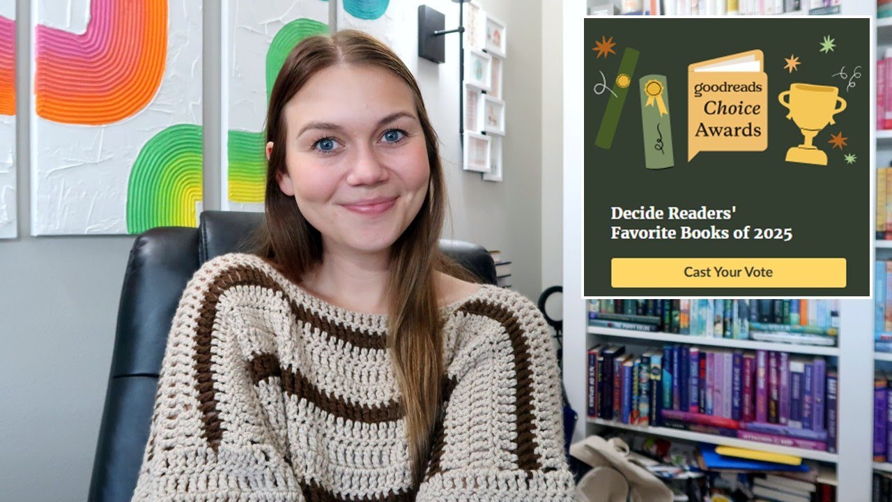 Реакция и голосование на Goodreads Choice Awards 2025!