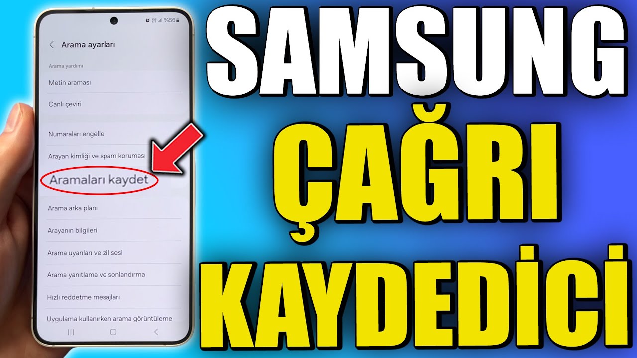 Samsung Telefonlarda Çağrı Görüşme Kaydı Arama Kaydedici Nasıl Aktif Edilir? (TEK RESMİ ÇÖZÜM) 2025