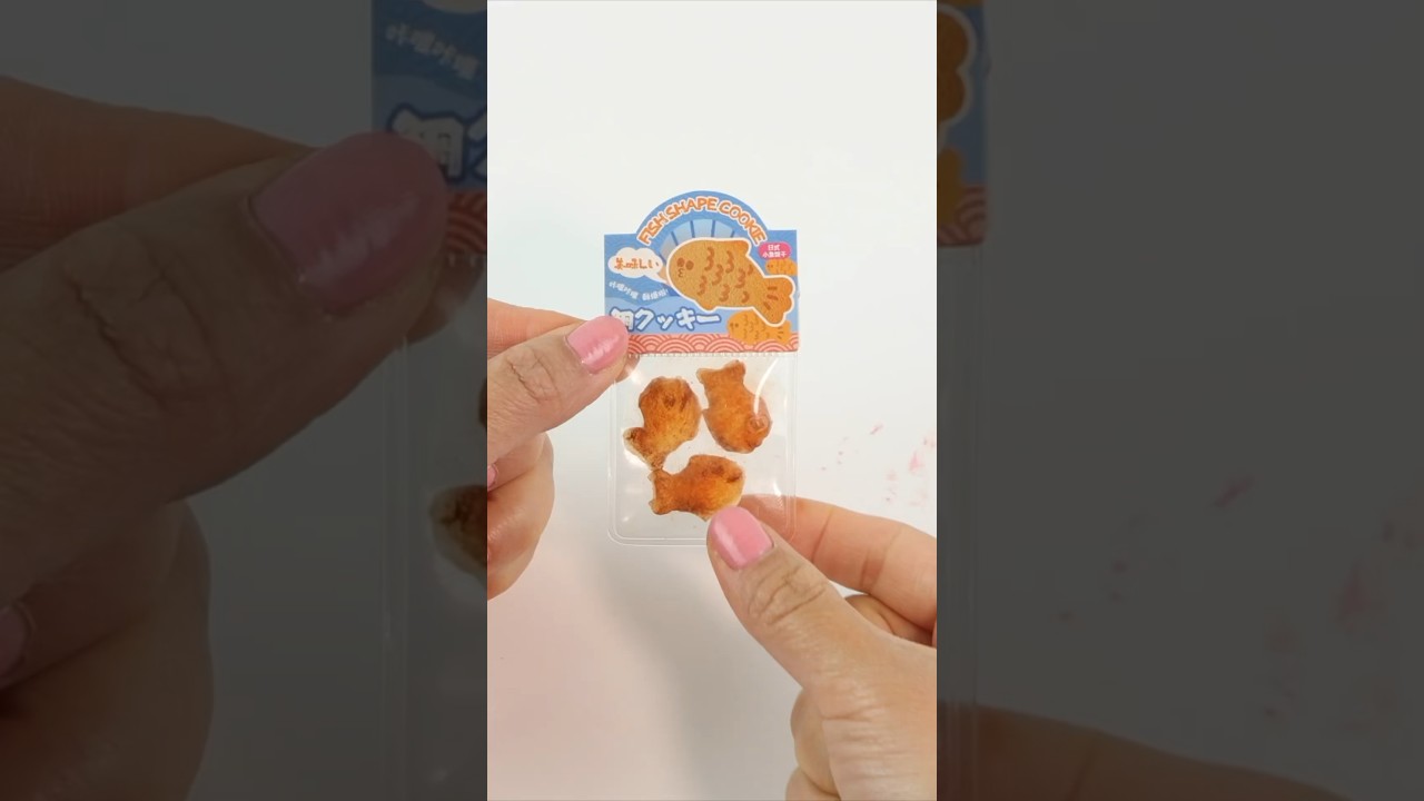 The tiniest taba squishy tutorial! #diy #craft #satisfying #cute #japan #kawaii #dessert #miniature