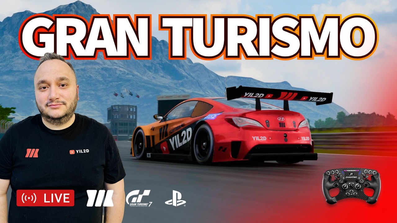 🔴 LIVE | Gran Turismo 7 | NEW Daily Races ... Monza with Hyildai
