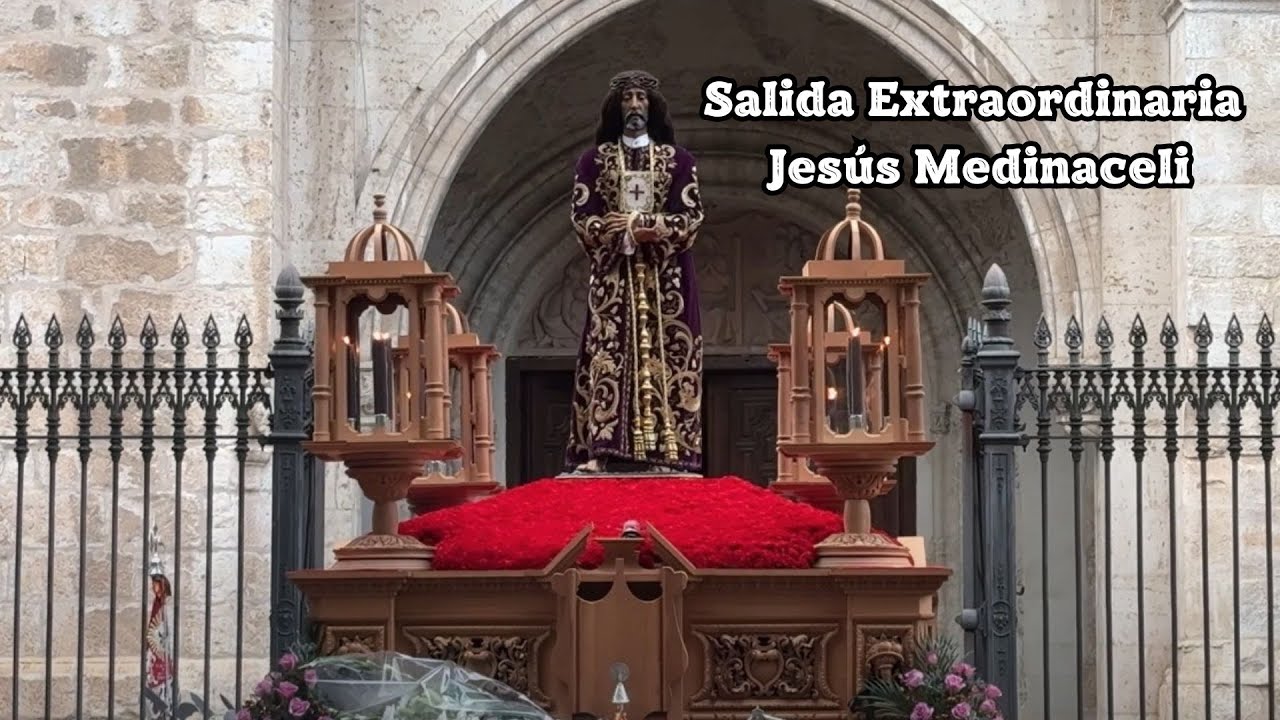 (4K) Salida Extraordinaria 75 Aniversario de Jesús Medinaceli Ciudad Real 2024 | AM Santo Tomás