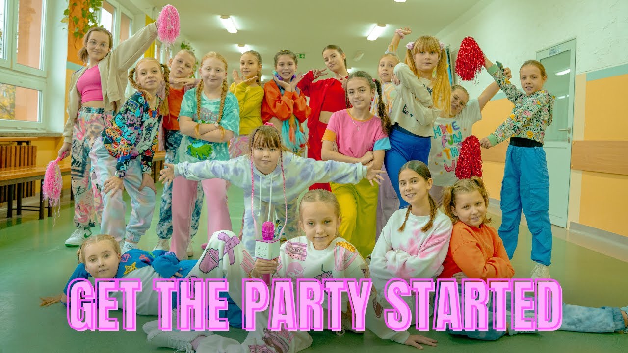 GET THE PARTY STARTED 🥳 (kids dance concept video)