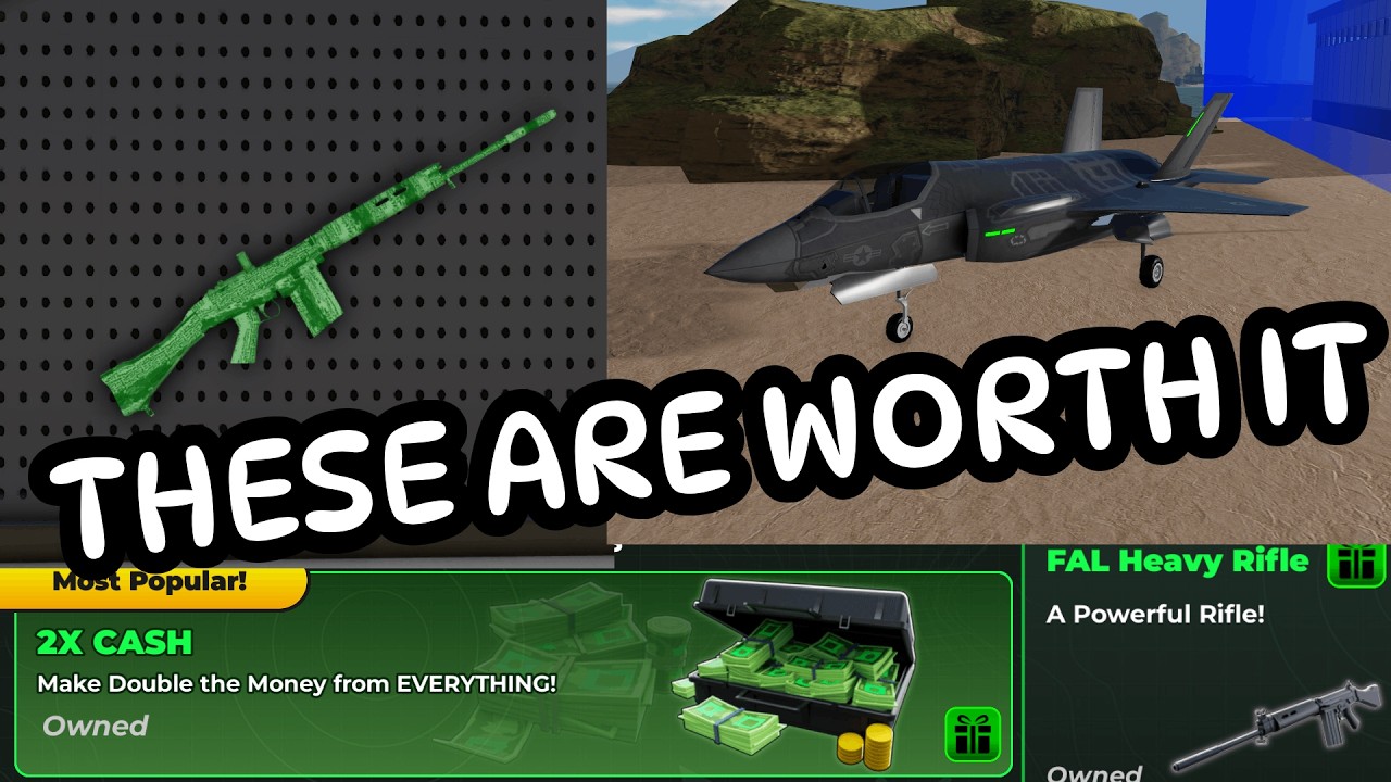The top 5 BEST gamepasses in War Tycoon