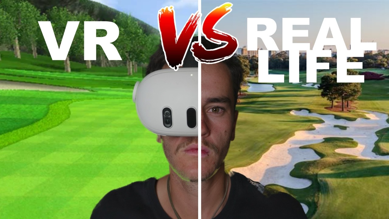 Playing in two Golf Realities.