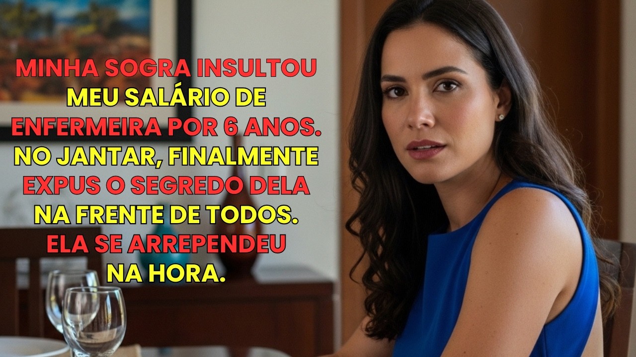 Se a sua mãe mencionar o meu salário mais uma vez, ela vai se arrepender.