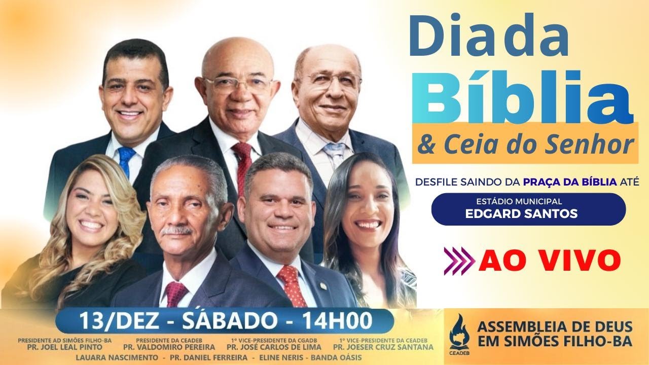Santa Ceia Reunida | AD Simões Filho | Pr. José Carlos de Lima | Pr. Joel Leal Pinto