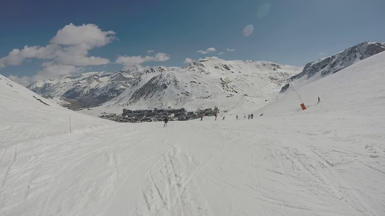 Tignes - Grattalu and Carline Blue