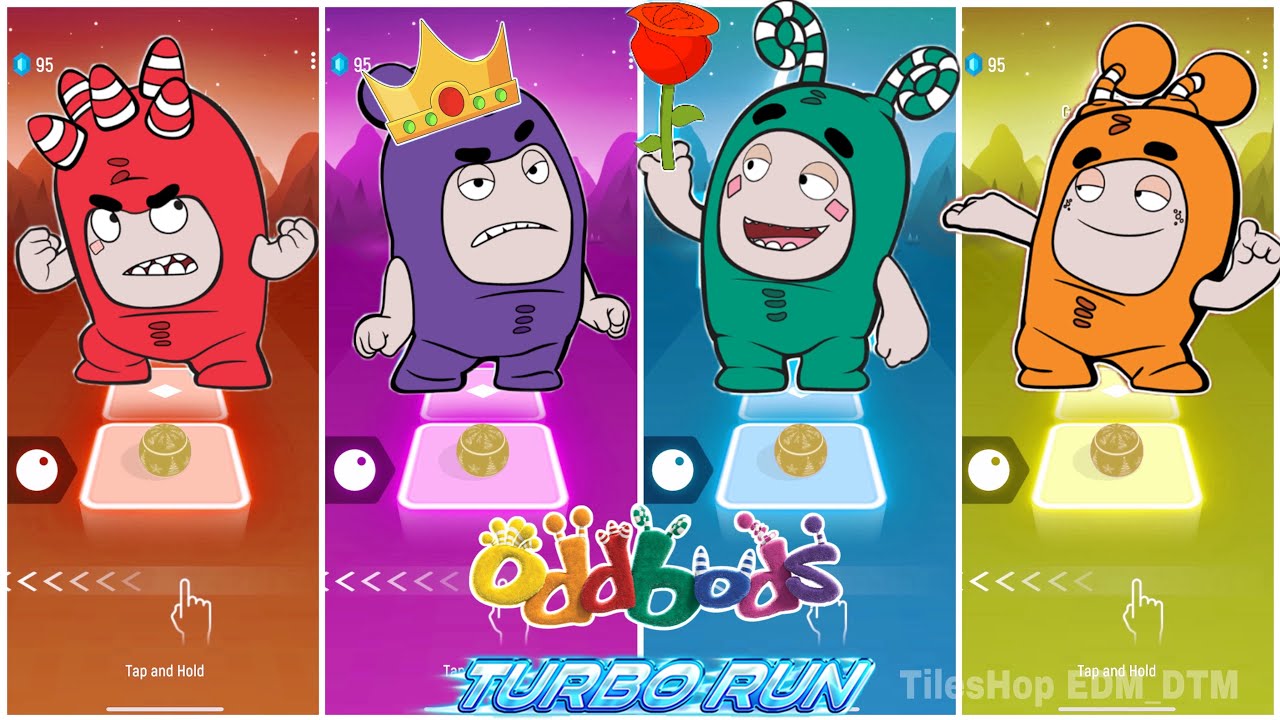 Oddbods Fuse 🆚 Oddbods Jeff 🆚 Oddbods Zee 🆚 Oddbods Slick 🎶 Who Will Win?