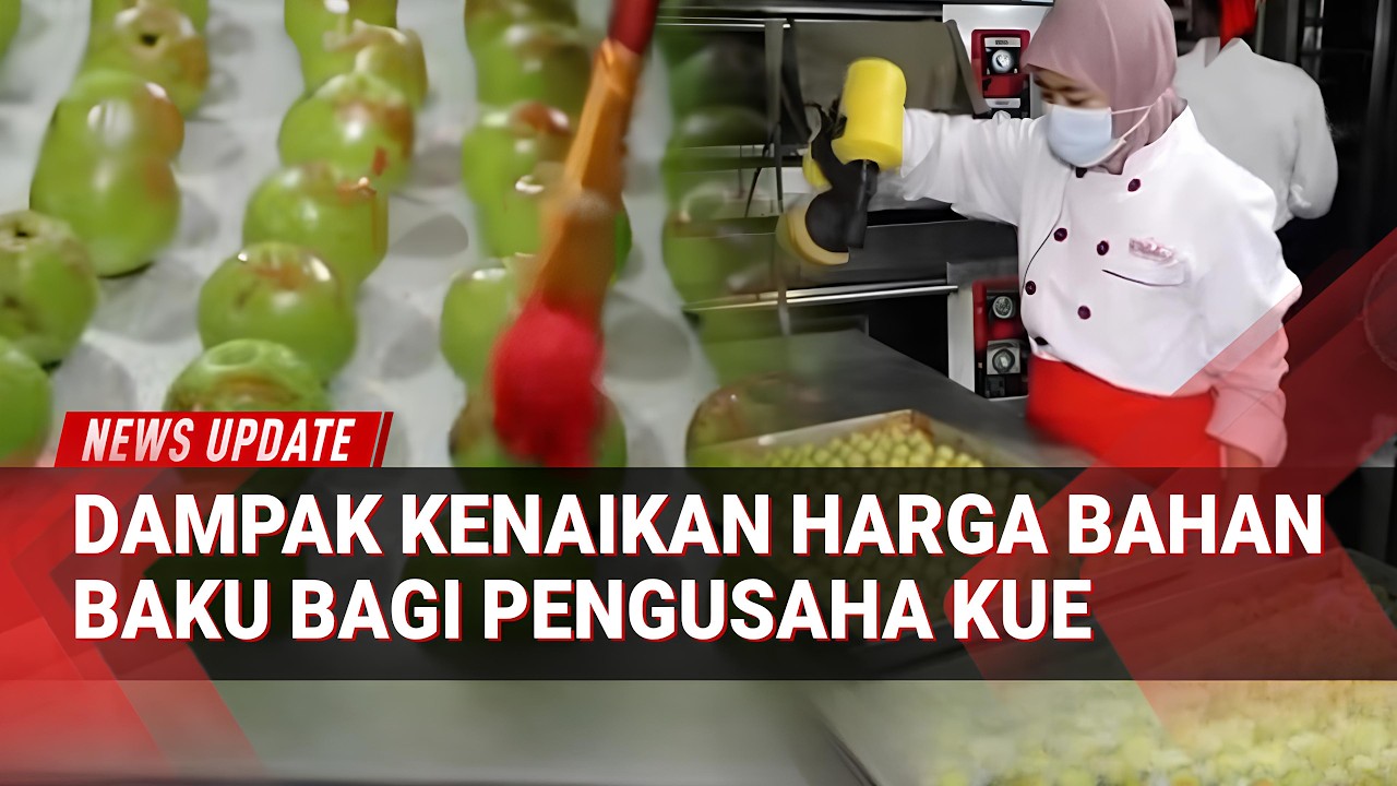 Harga Butter Naik 50%! Pengusaha Kue Kering Malang Pangkas Untung Jelang Lebaran