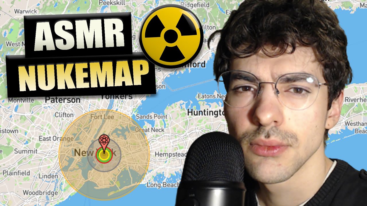 ASMR survivrez-vous à une bombe nucléaire ?☢️(NUKEMAP)