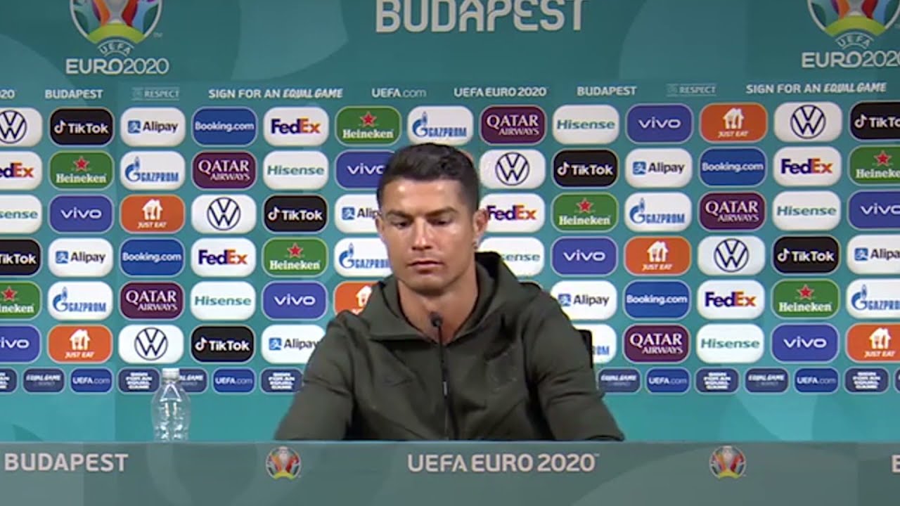 ❌ Ne donnez jamais de Coca-Cola &agrave; Cristiano Ronaldo !