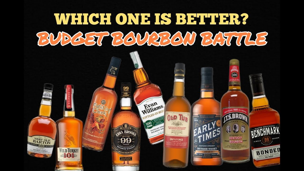 Which is the Best Budget Bourbon?  Budget Battle Introduction Episode