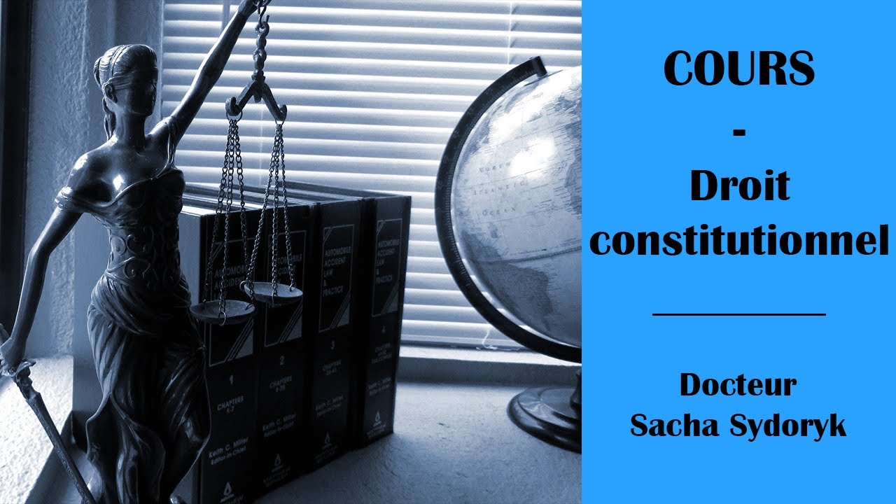 Les formes de l'État, la Constitution et la démocratie - Cours de soutien en droit constitutionnel