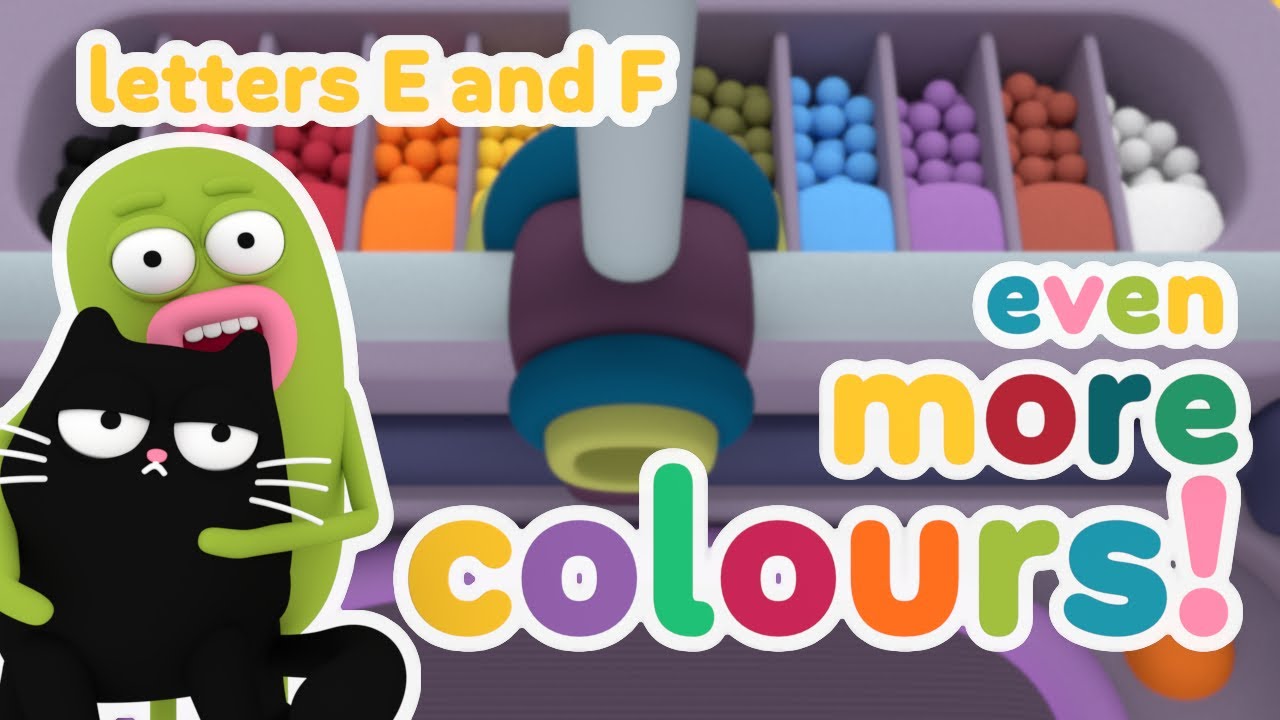 Guess the pictures! Learn the colours!