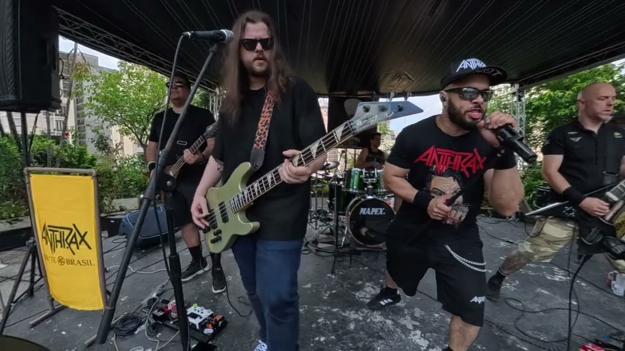 Got the Time - Anthrax Tribute Brasil - Rooftop Galeria do Rock - 4K