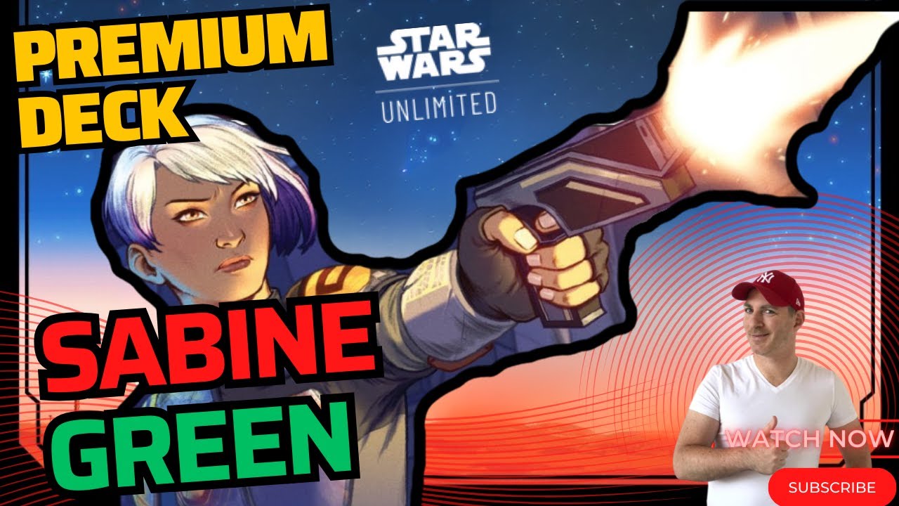 Sabine Green Aggro  | schnelles | Star Wars Unlimited Decktech | deutsch