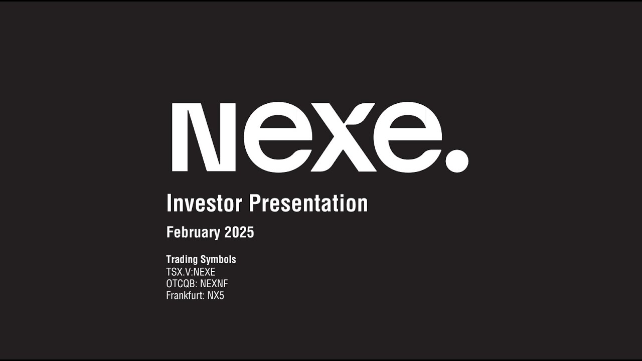 Nexe Innovations Inc. (OTCQB: NEXNF | TSXV: NEXE): Virtual Investor Conferences