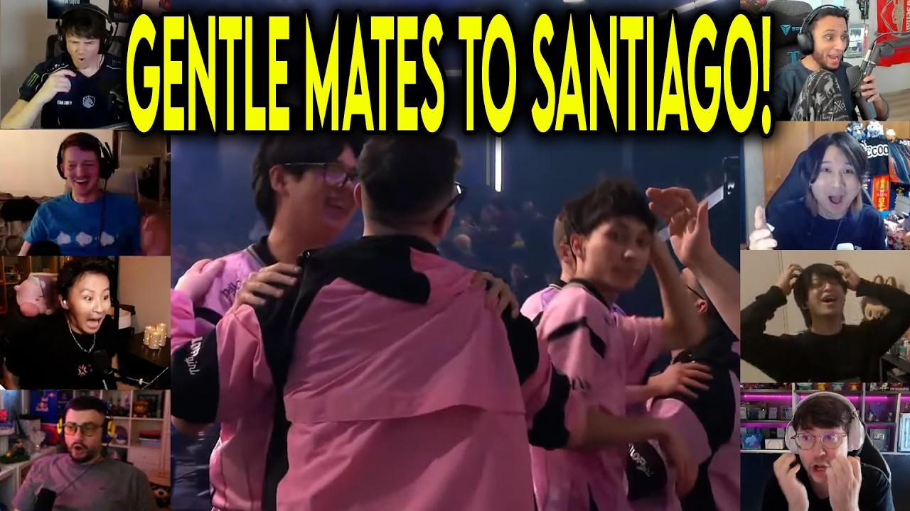 Valorant Streamers Reacts To Gentle Mates Qualifying To Masters Santiago After Reverse Sweep vs FNC