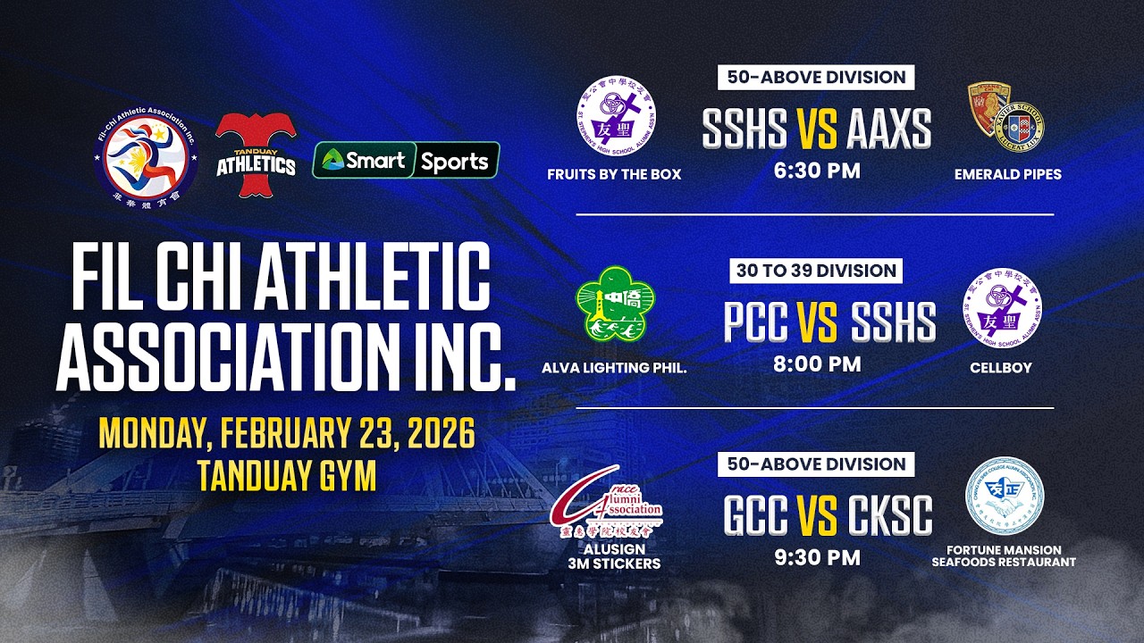 LIVE: Fil-chi Athletic Association Inc. SSHS vs AAXS