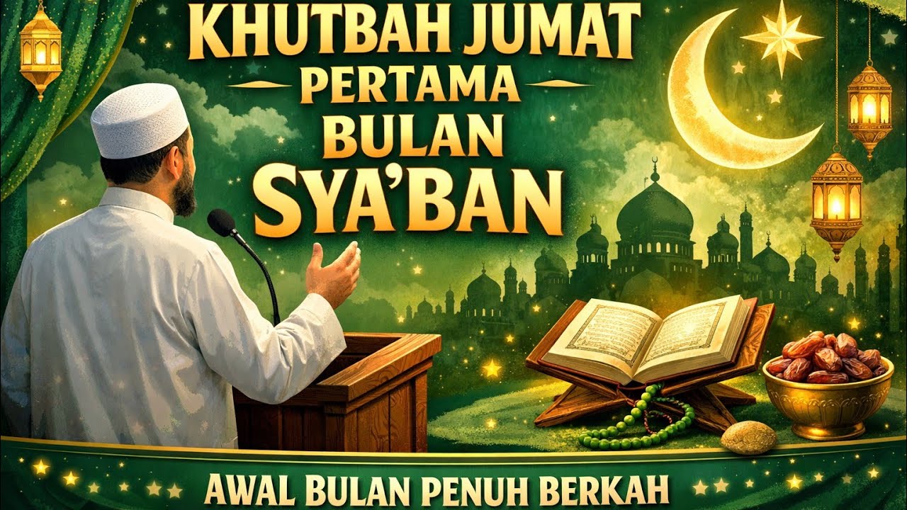 🔴Keutamaan Bulan Sya’ban dan Amalan yang Dicintai Rasulullah ﷺ”