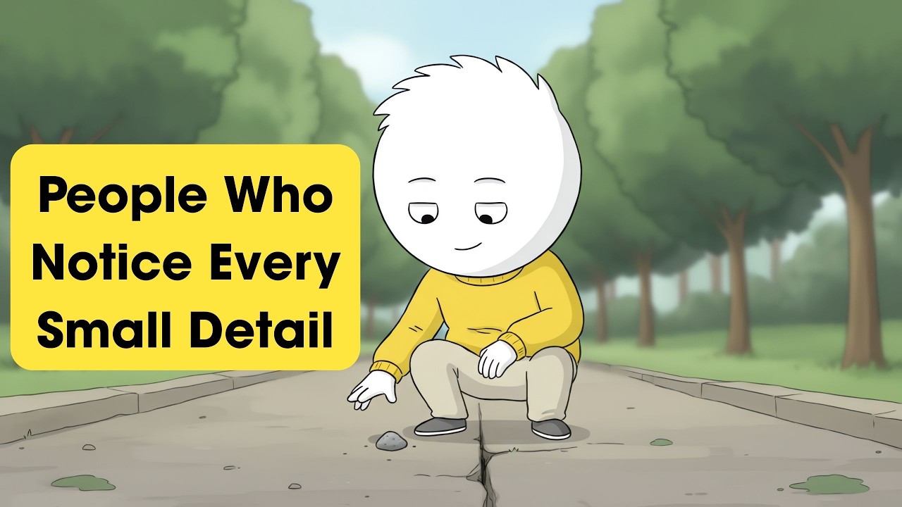 The Psychology of People Who Notice Every Small Detail