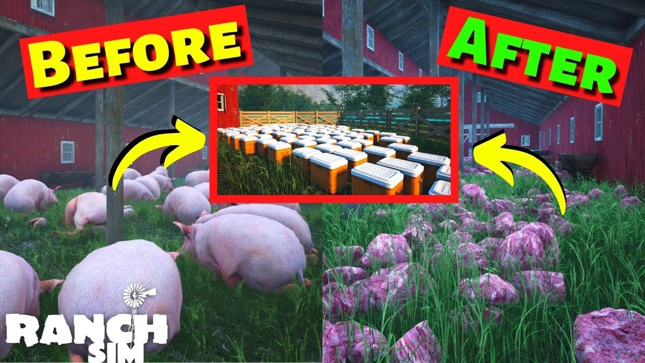 Bye Bye 500 Pigs *Now We Have 100k$ Dollars* - Ranch Simulator - PART 75 (HINDI) 2021