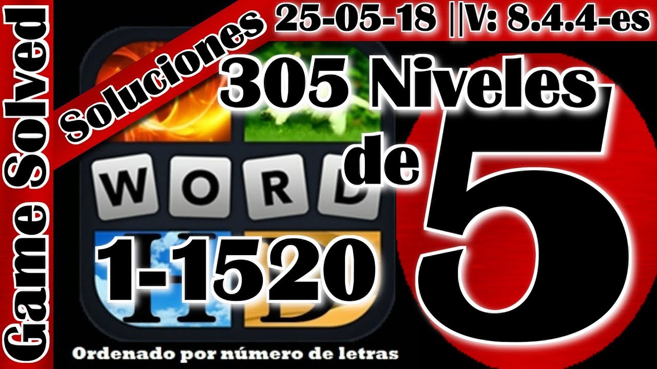 4 Fotos 1 Palabra | Todas las soluciones de 5 letras [1-1520] Mayo 2018