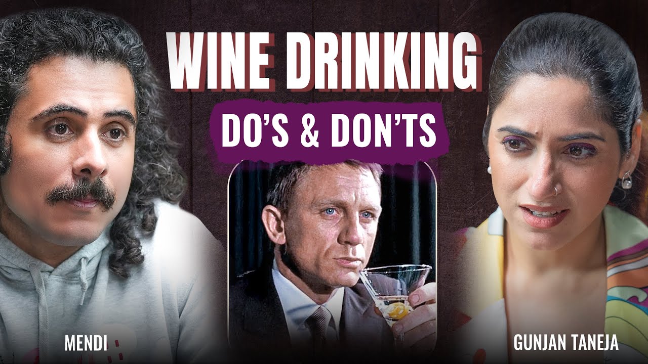 Proper Wine Drinking Etiquette Explained | MixitupwithMendi with GunjanShouts
