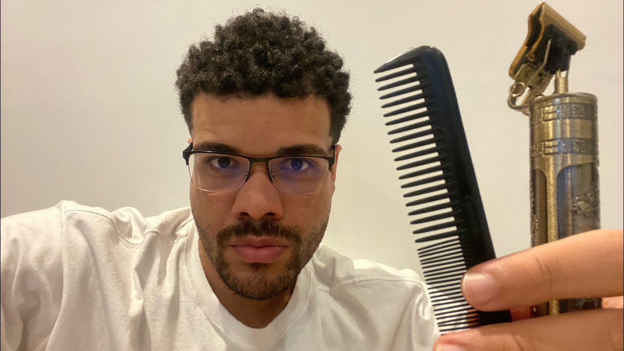 Asmr Deixando seu CABELO na Régua  📏 ✂️🪒💈