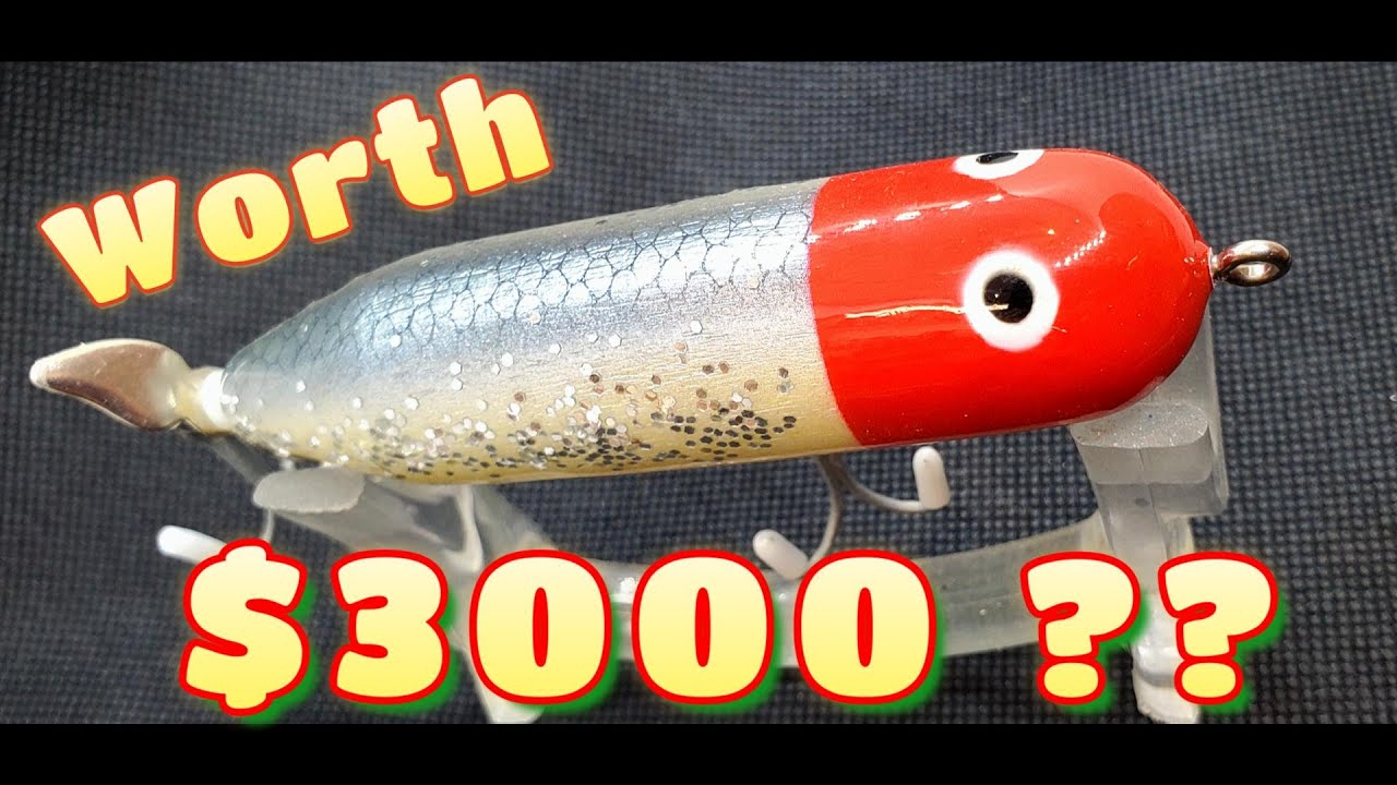 Making the Heddon Torpedo, Making the most valuable vintage fishing lure #luremaking #lurefishing