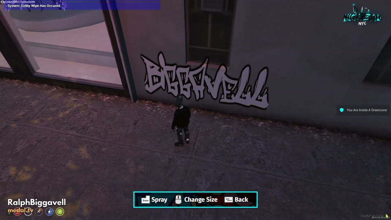 Drilly Gang member approached me tagging in Mighetto GTARP #gtarp #fivem #mighetto