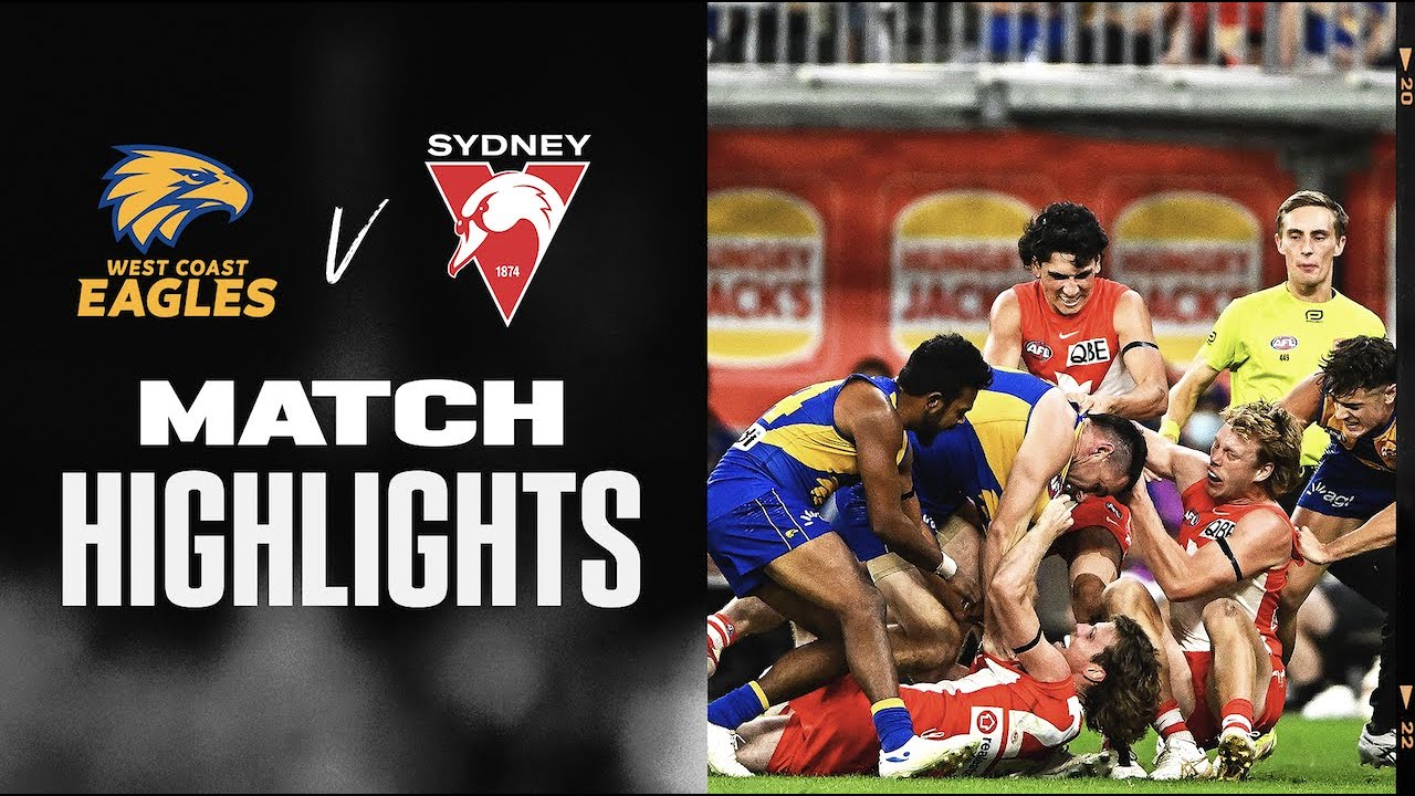 West Coast Eagles v Sydney Swans Highlights | Round 5, 2022 | AFL