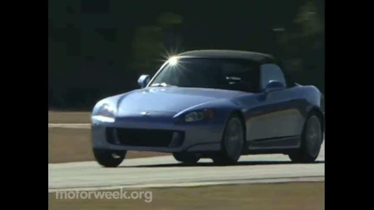 Motorweek 2004 Honda S2000 Road Test