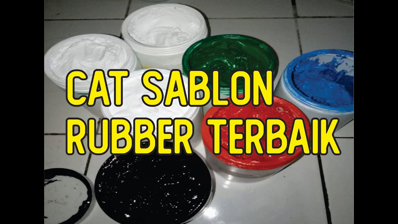 REVIEW JENIS CAT SABLON KAOS WATER BASE ( CAT PRESTIGIO ) #colors