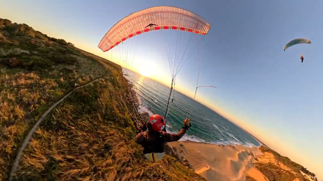 Hugo sunset with Dune