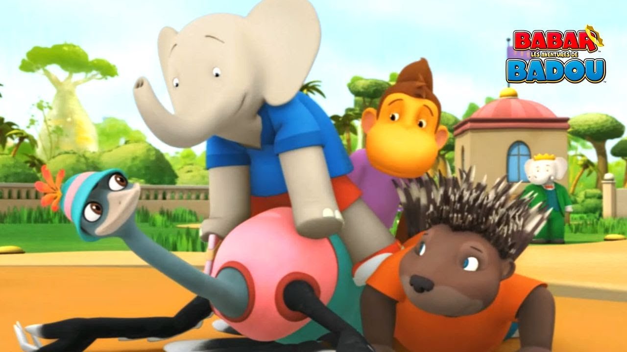 Le rêve de Mlle Strich | Babar, les aventures de Badou | 35' Compilation | Dessin animé