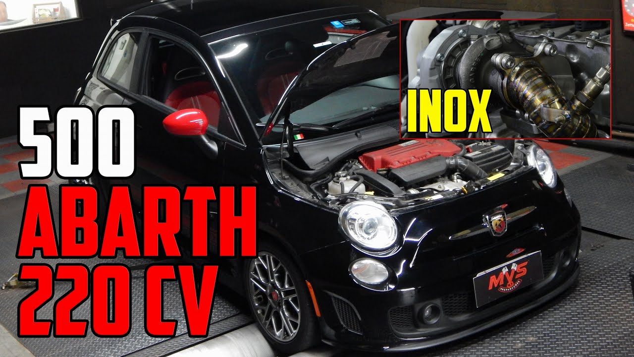 FIAT 500 Abarth 220CV!!! - Upgrade - MVS Preparações