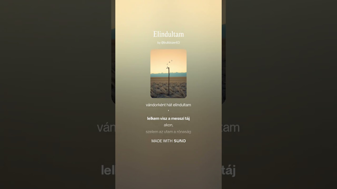 Elindultam